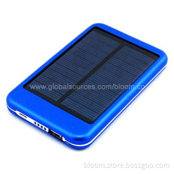 5,000mAh Solar Mobile Phone Power Bank for iPhone 5/5S/4/4S/Samsung/HTC, Digital Devices